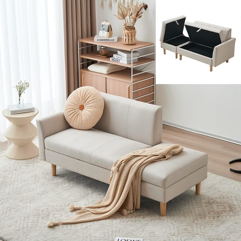 2人掛け 収納付き オットマン付き ファブリック 肘掛け 木脚外し可能 ローソ Amazon｜オーエスジェイ(OSJ) ソファ ソファー 2人掛け 収納付き