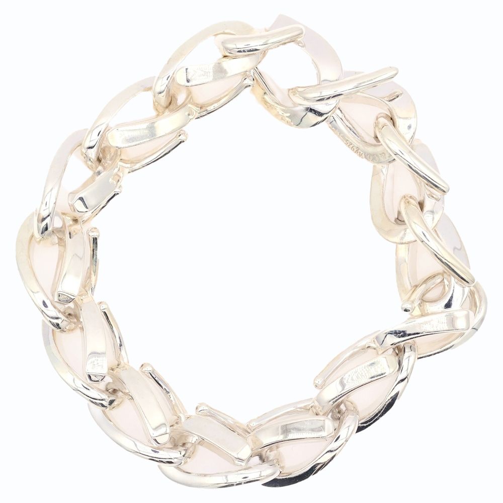 【☺︎gets☺︎】ティファニー ブレスレット VINTAGE】TIFFANY&Co. ティファニー ゲート リンク ワイド