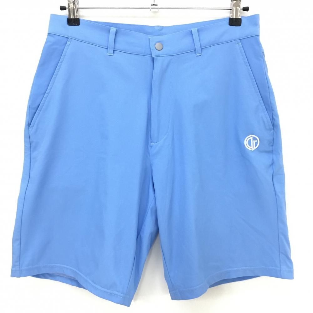 【美品】CPG ハーフパンツ ライトブルー ストレッチ ナイロン混 メンズ 3(L) ゴルフウェア 2023年モデル CPG 美品】CPG ハーフパンツ ライトブルー ストレッチ ナイロン混