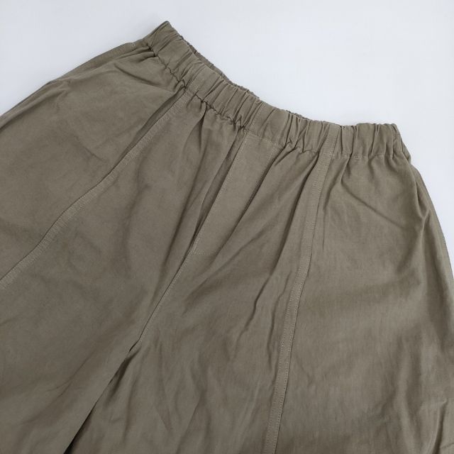 Curensology コットンリネンドロストパンツ 266361 定価24200円 パンツ カーキ レディース カレンソロジー 5-0921G∞ DECORATOM_COM_BR