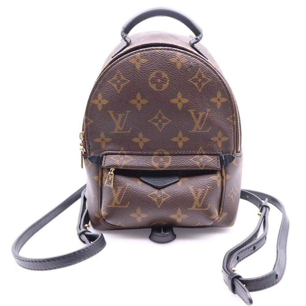 Louis Vuitton ミニバッグ ブラウンレザー LOUIS VUITTON ブラウンレザー ハンドバッグミニスピーディー