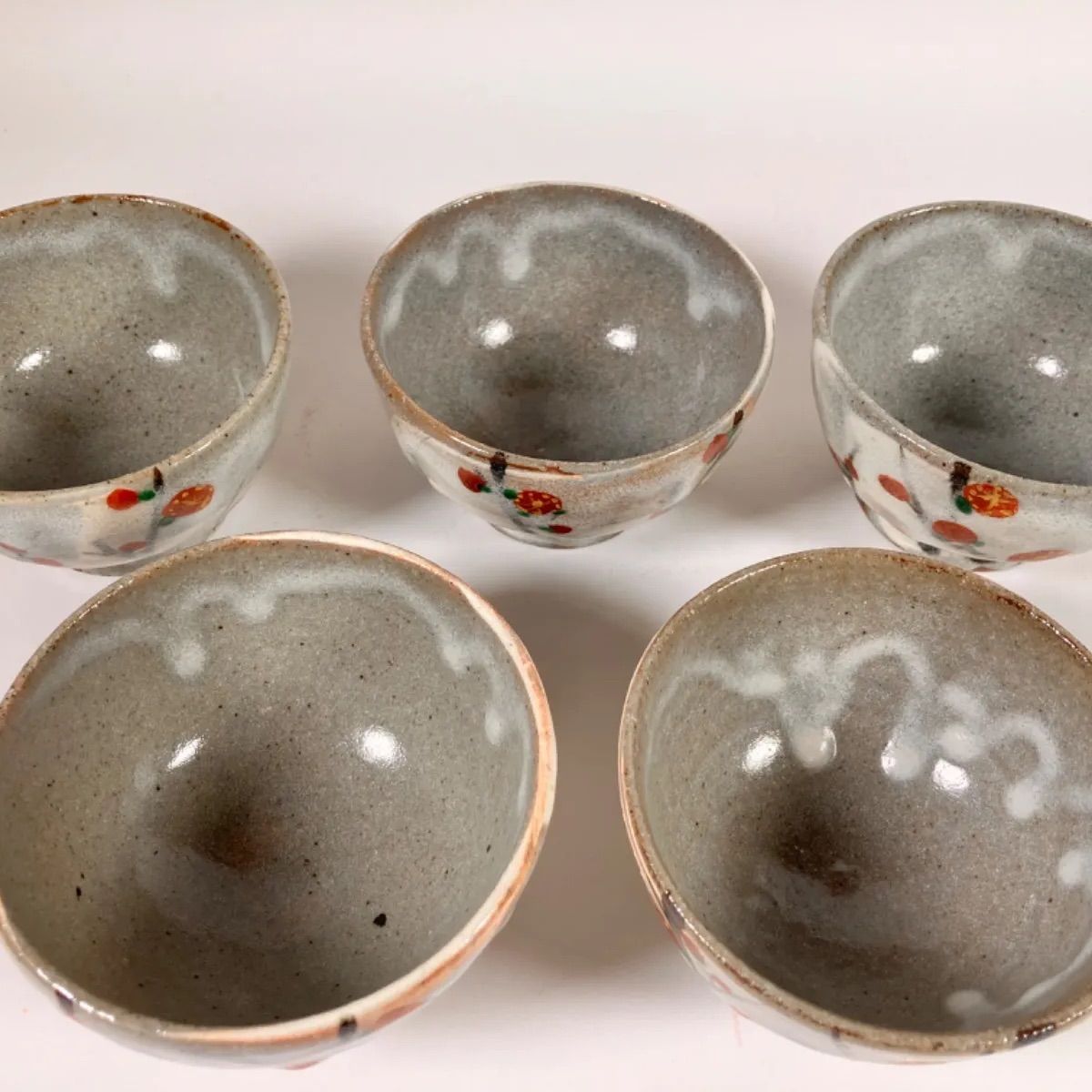 美濃焼 荒川豊蔵水月窯 紅梅 煎茶椀 - メルカリ