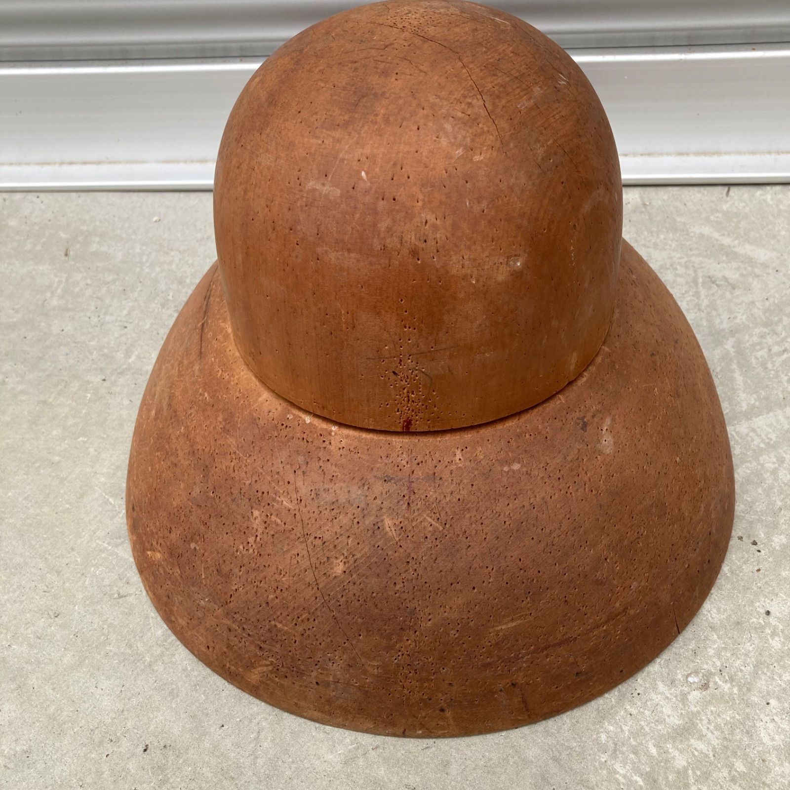 帽子の型 帽子木型 56 大丸角クラウン ブリム 帽子 帽子の型 帽子