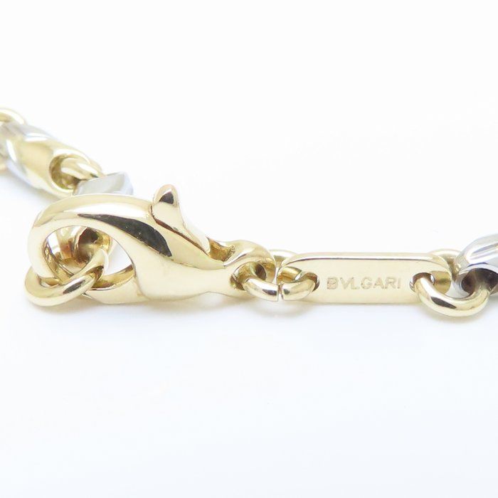 BVLGARI ブルガリ パッソドッピオ ネックレス K18YG イエローゴールドx  