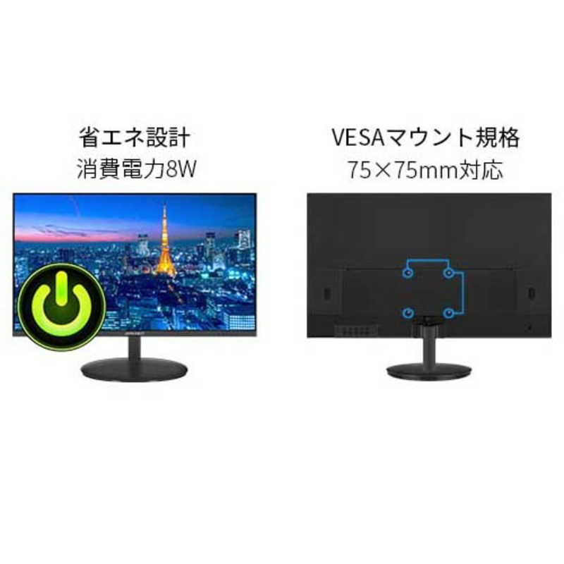 【新品 未使用 未開梱】JAPANNEXT　PCモニター (タッチパネル) [23.8型 /フルHD(1920×1080) /ワイド]　JN-IPS238FHD-T