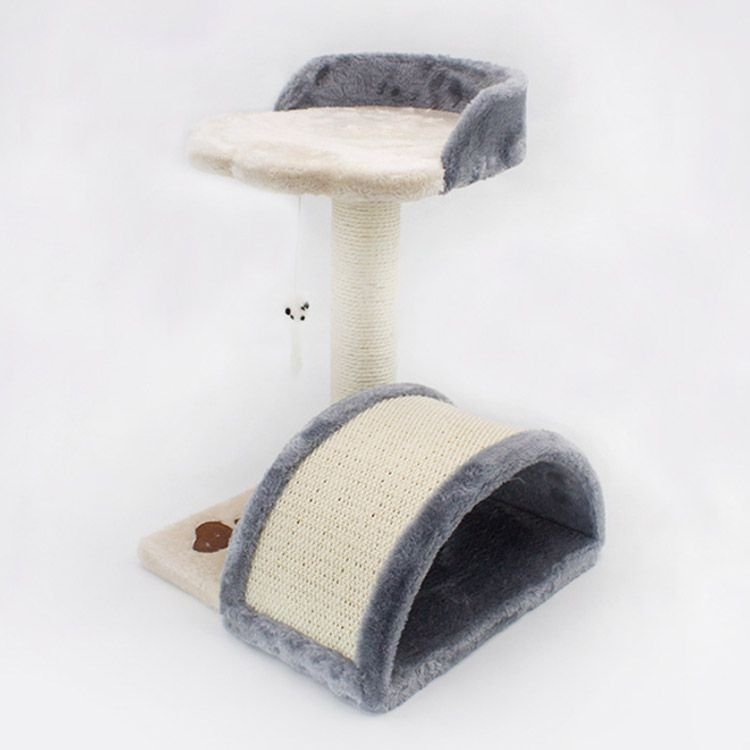 新品未使用キャットタワー 猫タワー 猫 爪とぎ ポール ミニ