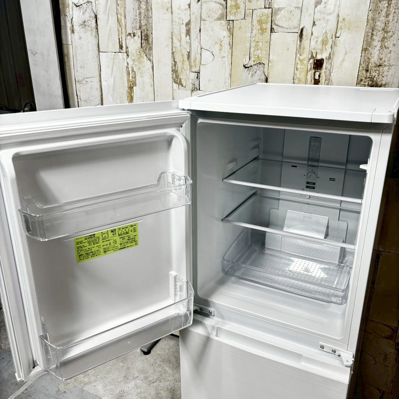 SJ-D15G-W ノンフロン冷凍冷蔵庫