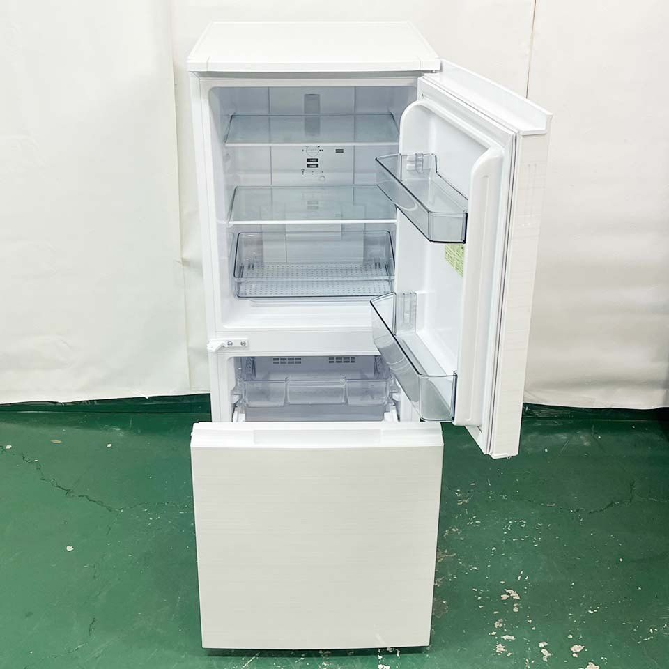 関東一円送料無料】シャープ 2ドア冷蔵庫 SJ-D15H-W/152L/つけかえ  