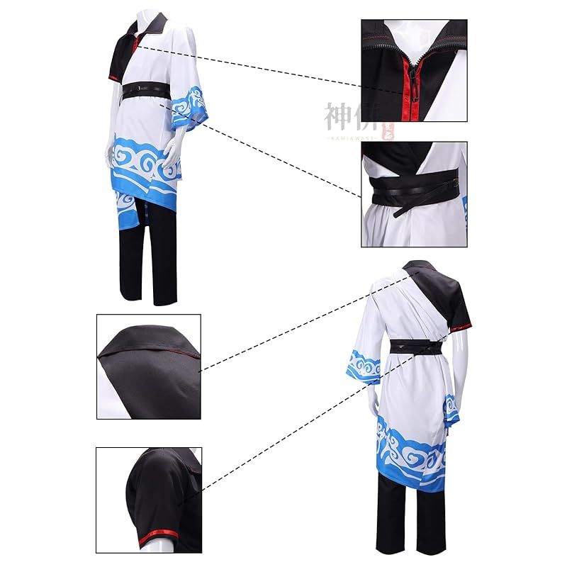 銀魂　坂田銀時　コスプレ衣装　ウィッグ　セット 銀魂 坂田銀時 コスプレ衣装 ウィッグセット 坂田銀時 - Wikipedia