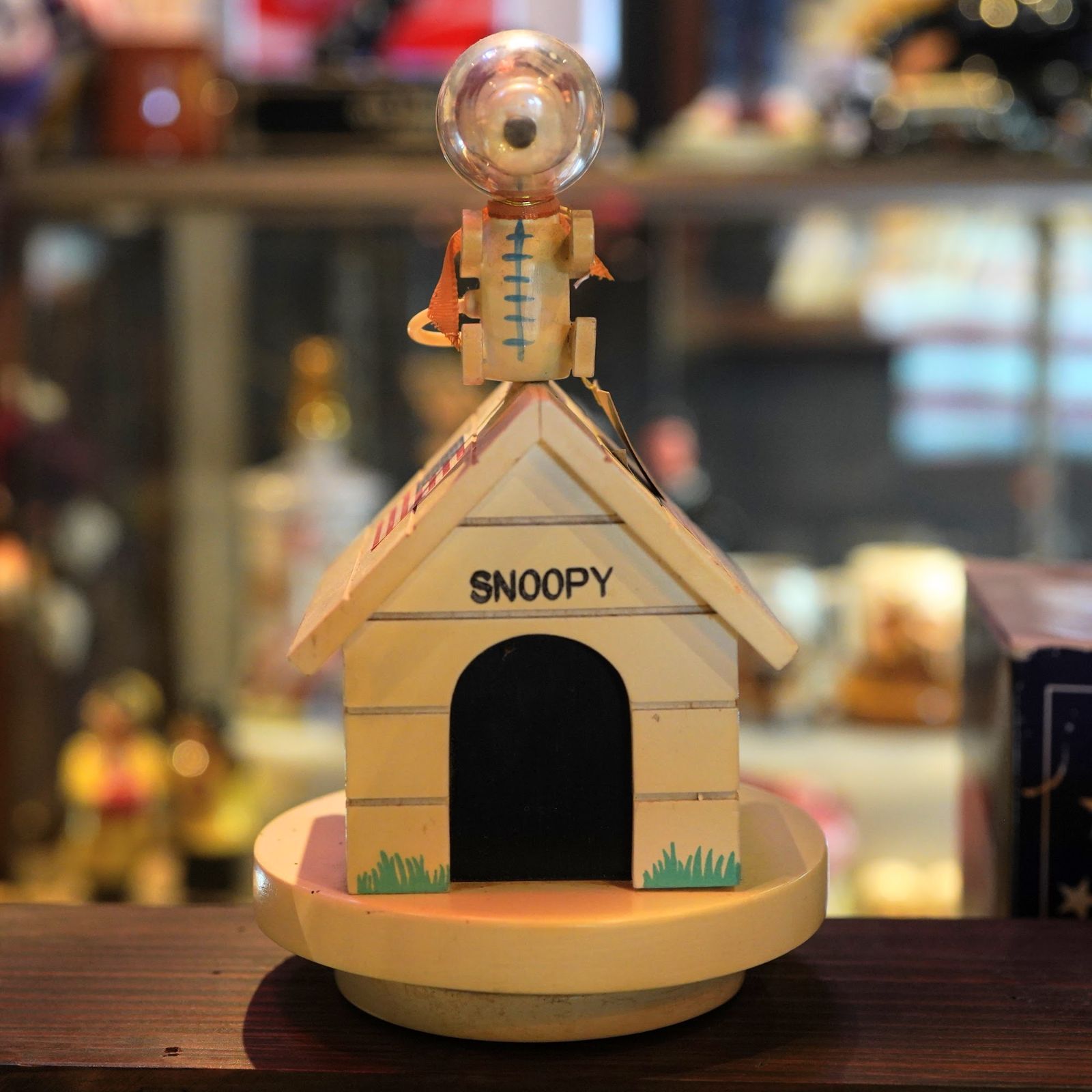 1969 Astronaut Snoopy Music Box オルゴール スヌーピー アストロ