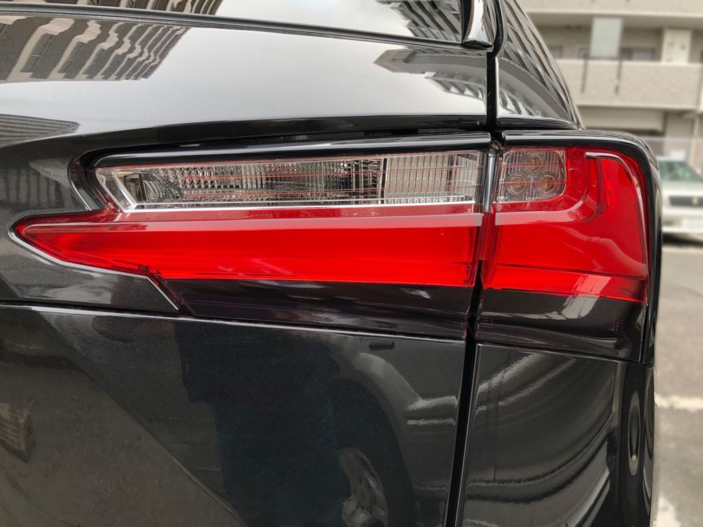 Tint+何度も貼れる レクサスNX200t/NX300h AGZ10/AGZ15/AYZ10/AYZ15 前期 テールランプ スモークフィルム(後期には施工不可) NX 10 レクサスnx Type3 agz10 ayz10 レクサスNX