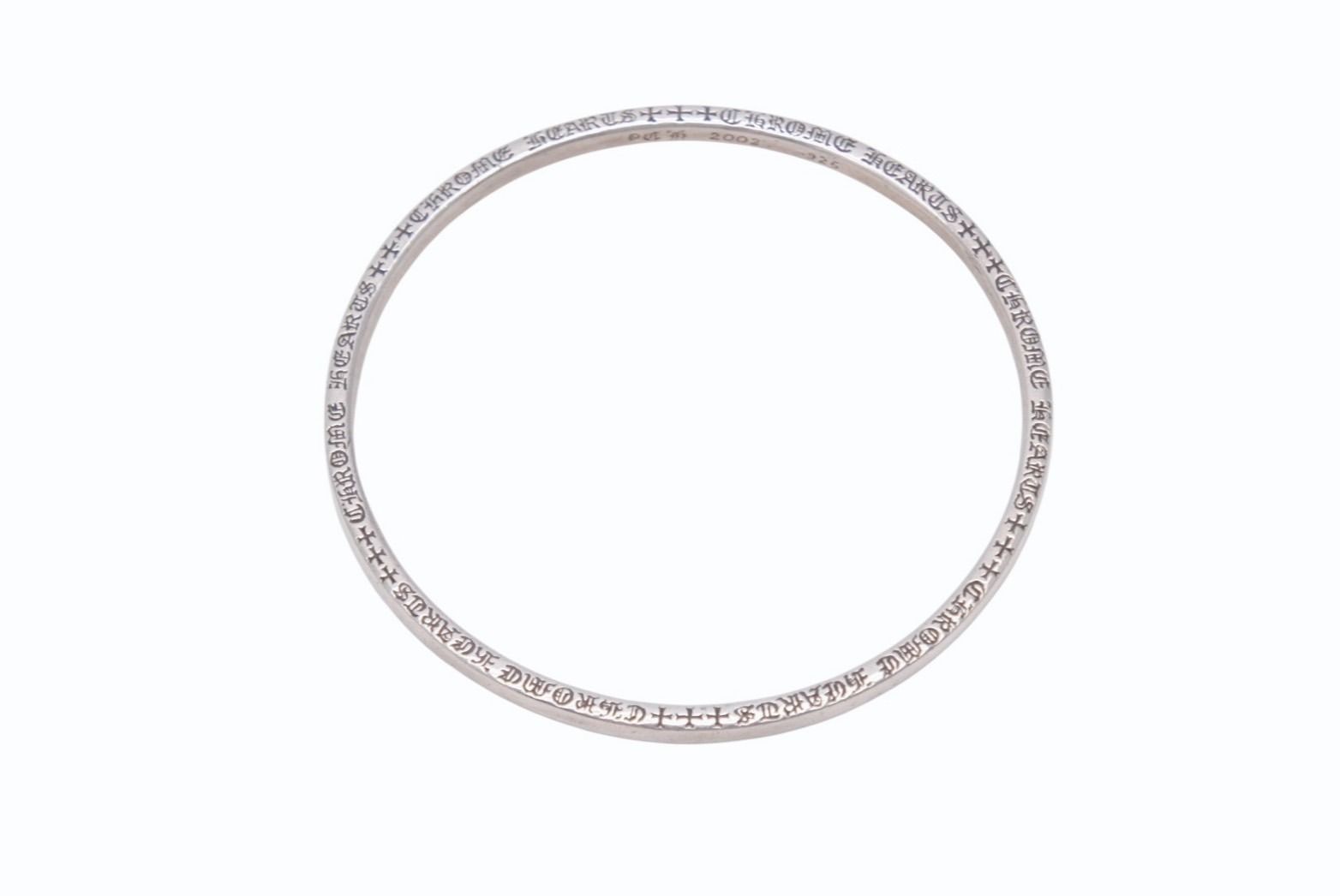 CHROME HEARTS クロムハーツ NTFL バングル ブレスレット CHROME HEARTS クロムハーツ BANGLE NTFL/NTFL シルバーバングル