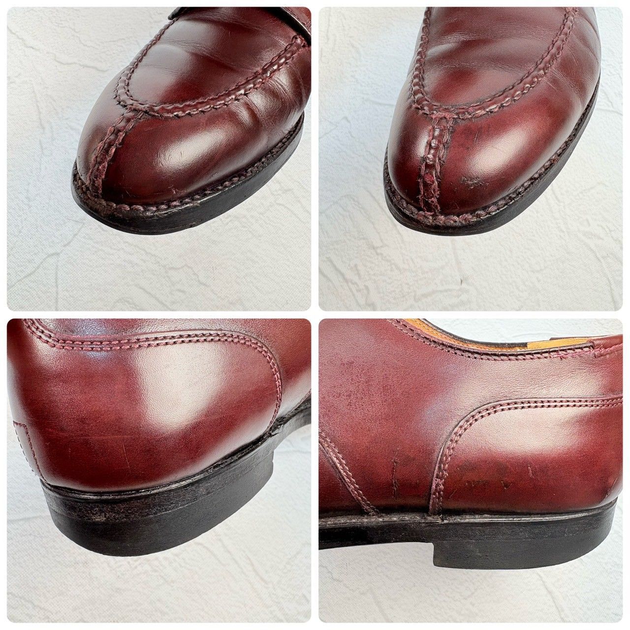 米国靴】ALDEN オールデン 964 Vチップ 外羽根 赤茶 9.5 / 27.5