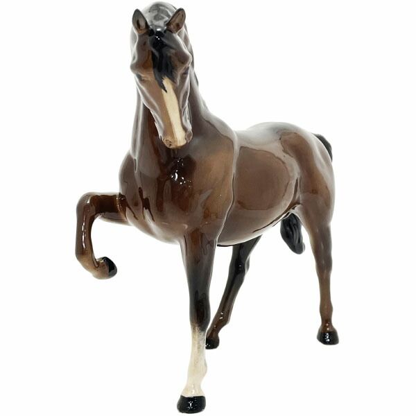 Beswick ベスウィック 馬 horse No.1549 陶器 人形 フィギュア 競馬 動物 置物 オブジェ インテリア