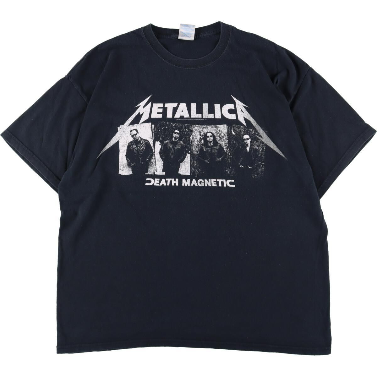 古着 00年代 ギルダン GILDAN METALLICA メタリカ 両面プリント バンド