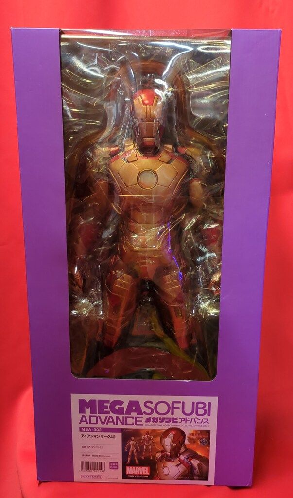 新品」海洋堂 メガソフビアドバンス アイアンマン3 アイアンマン