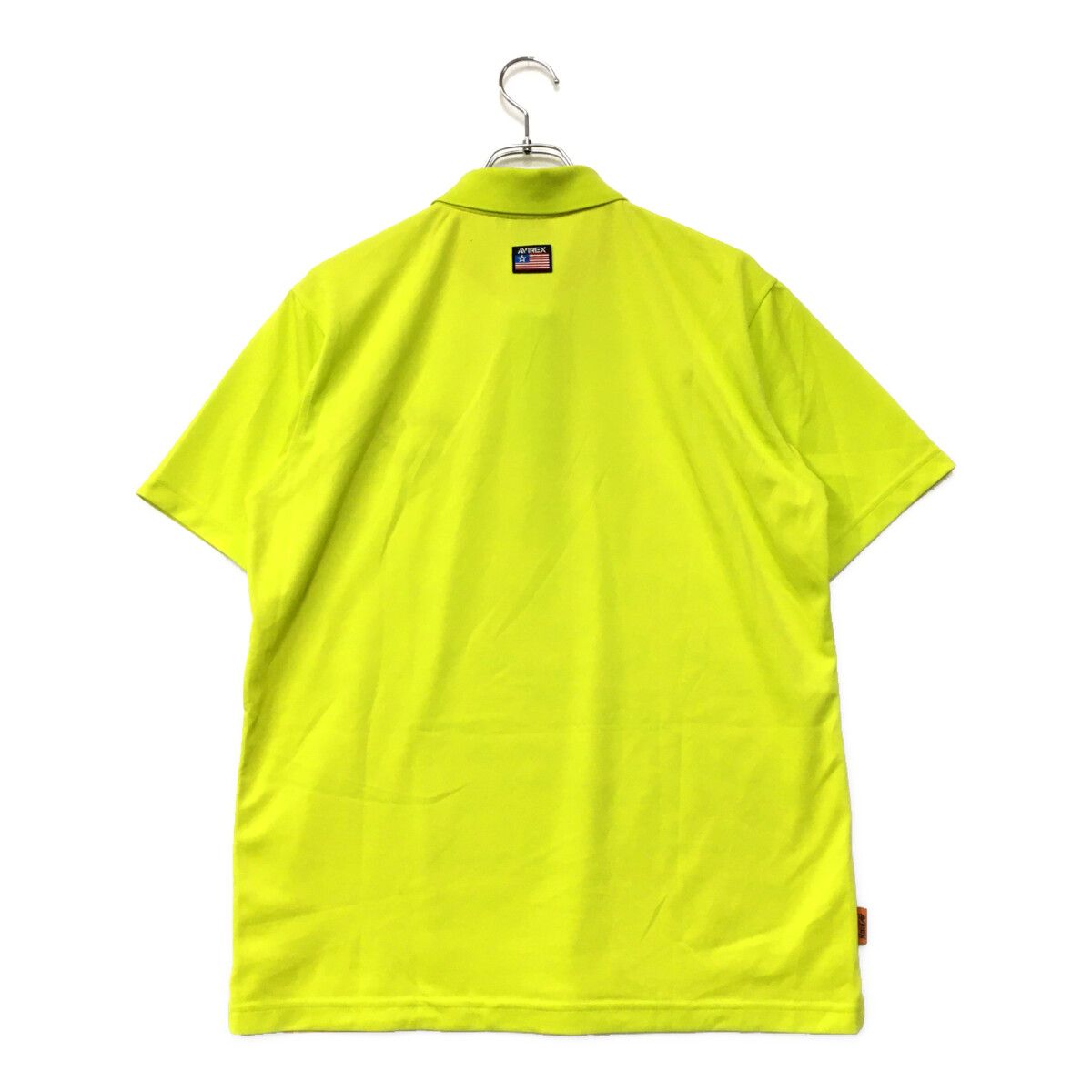 AVIREX - coco 中古 アヴィレックスゴルフ AVIREX GOLF メンズ 半袖ポロシャツ L ライムグリーン 迷彩 カモフラ AVIREX - coco 中古 アヴィレックスゴルフ AVIREX GOLF メンズ