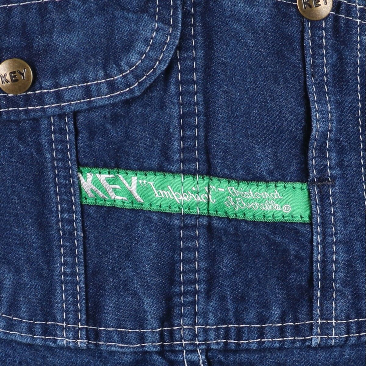 key 90年代 00年代 オーバーオール デニム 古着 ヴィンテージ 古着 90年代 キー Key デニムオーバーオール メンズw36 ヴィンテージ