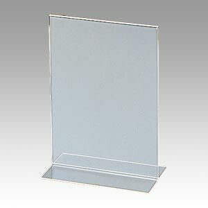 （まとめ） カード立 セキセイ サインスタンド　両面用  SSD-2755-00 4974214143128 規格：Ａ５判タテ収容寸法：縦２１０×横１４８ｍｍ 1個【×20セット】