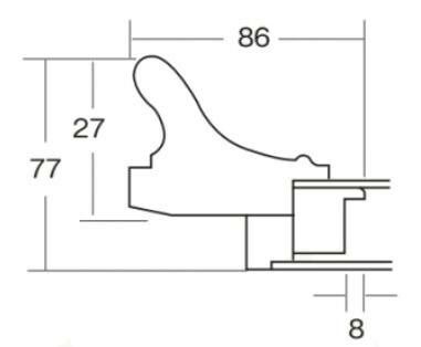 大額 7826 油額 SM アンティークゴールド
