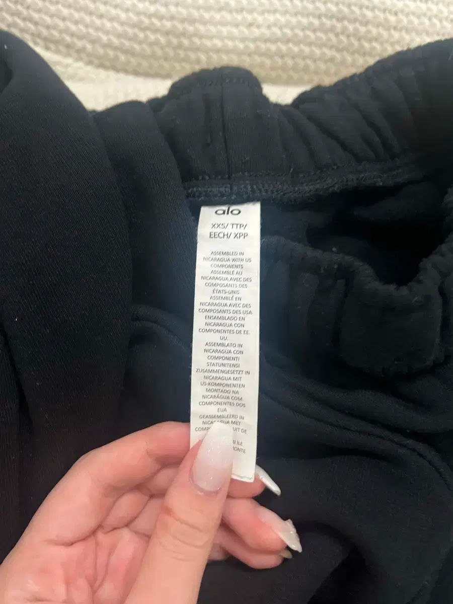  アーロ alo Accolade hoodie ＆ sweatpant Black その他 セットアップ