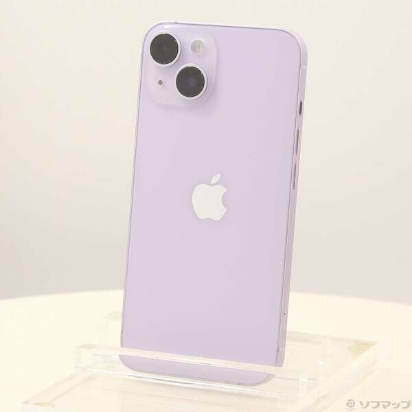 〔 品〕 iPhone14 128GB パープル MPUY3J A SIMフリー 371