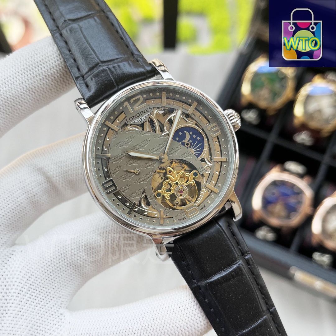 今日特価】LONGINES ロンジン 高級男性用時計 本革ストラップ