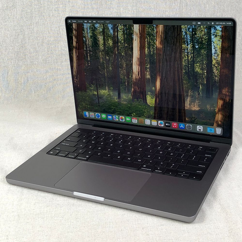 【本体のみ】Apple MacBook Pro (14インチ， 2021) 【M1 Proチップ・メモリ32GB・SSD512GB】A2442 EMC3650/LT-250319（268431）