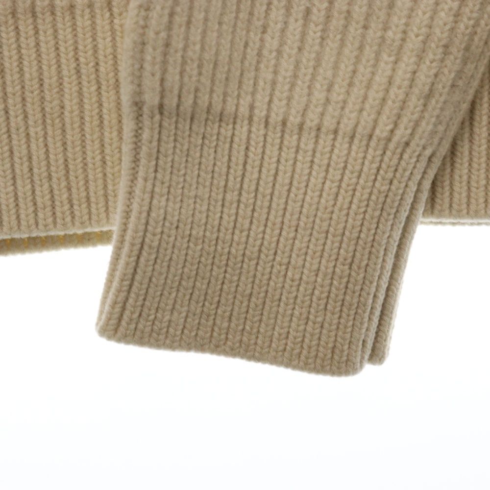 AURALEE (オーラリー) 15AW ウール カシミア混 クルーネックニット 