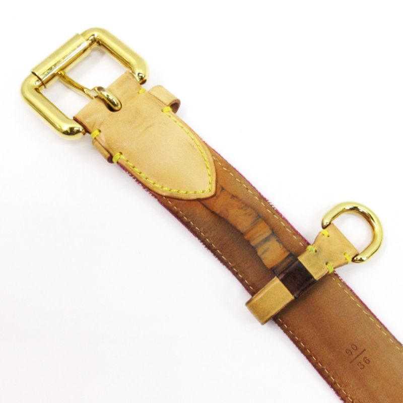 【鑑定済み！】ルイヴィトン ベルト M6925W モノグラムデニム ピンク LOUIS VUITTON - 【鑑定済み！】ルイヴィトン ベルト M6925W