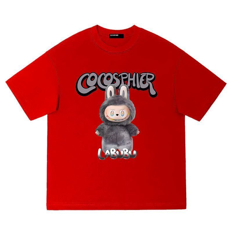 8色展開】ラブブ好き注目！コラボ T シャツ カジュアル