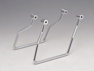 【新品・4営業日で発送】KIJIMA キジマ バッグサポート スチール製クロームメッキ仕上げ 左右セット エリミネーター250V(98Y-) 210-470