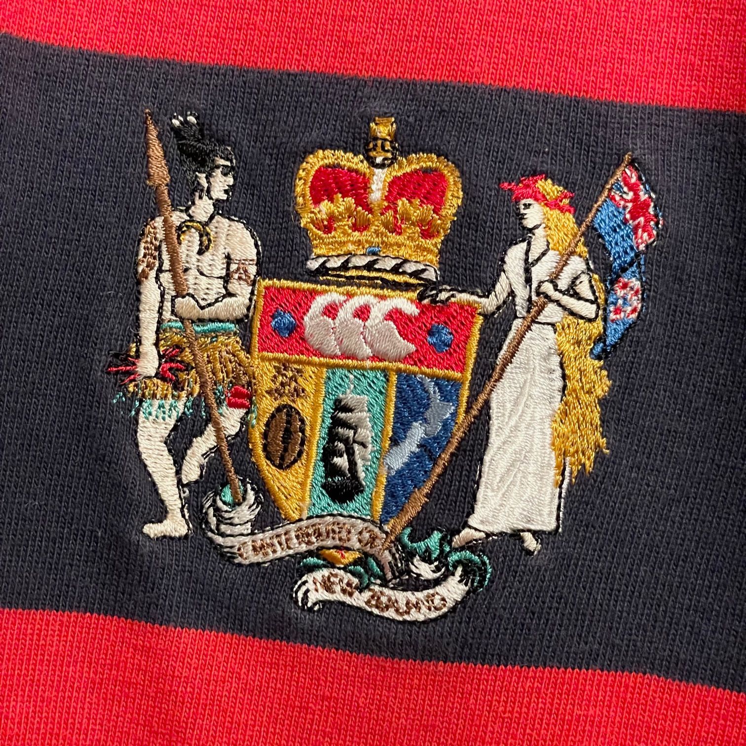 CANTERBURY　ラガーシャツ　アイルランド代表　ラグビー　刺繍　希少 CANTERBURY ラガーシャツ アイルランド代表 ラグビー 刺繍 希少