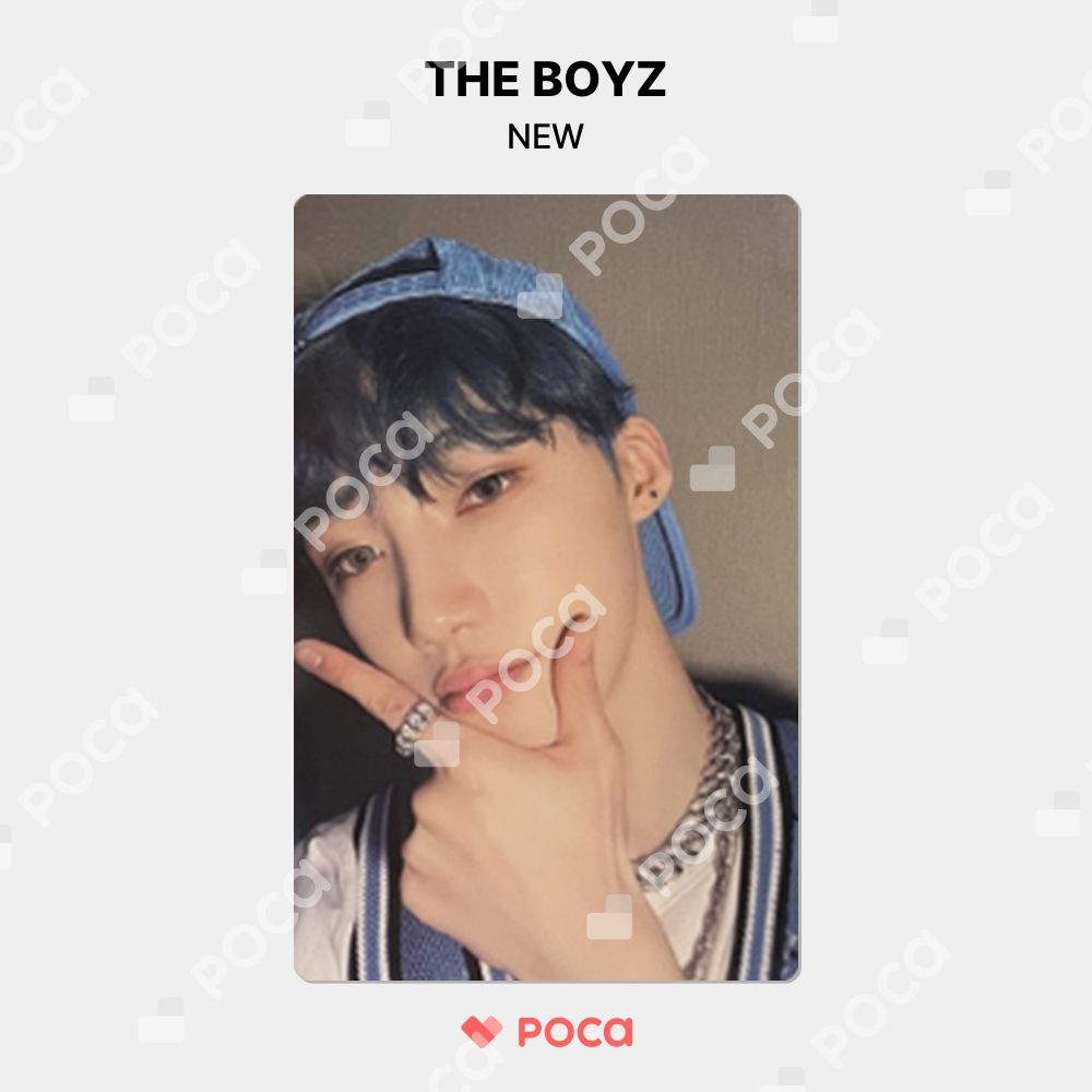 THE BOYZ ニュー トレカ THRILL-ING Bang Ver. 公式 トレカ