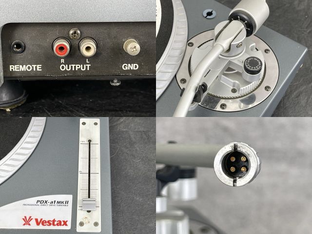持続する ターンテーブル Vestax べスタクス PDX-a1 MK2 II レコードプレーヤー オーディオ機器 機材 514328 【保障できる！】