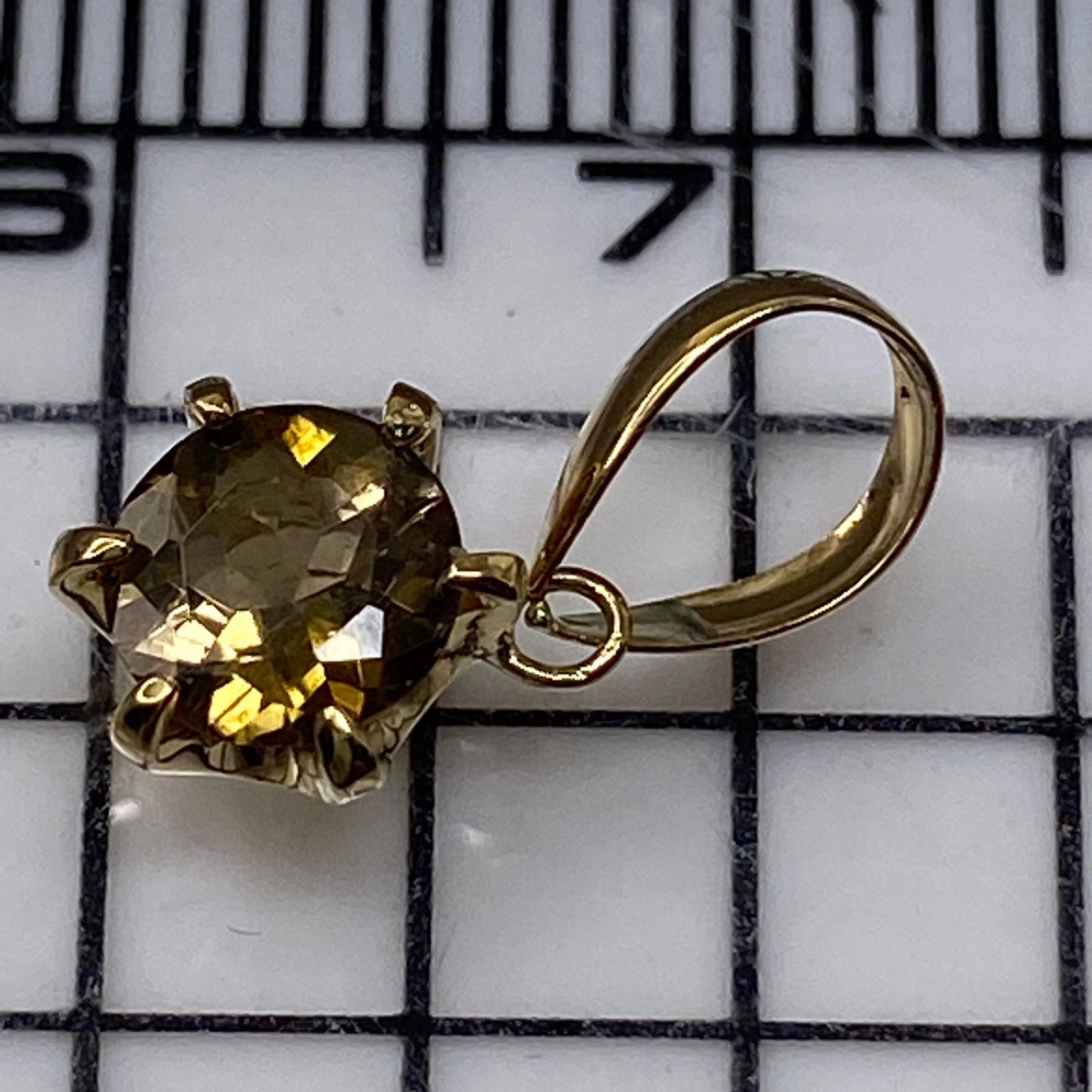 k18YG 天然バイカラートルマリン（ブラジル産） 0.52ct しお