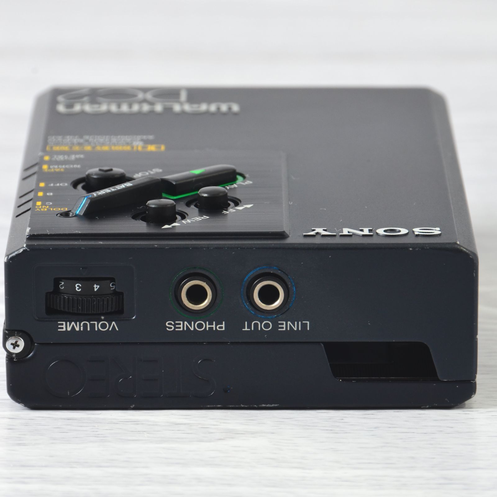SONY WALKMAN WM-DC2 カセットウォークマン 整備済 TY364 SONY WALKMAN WM-DC2 カセットウォークマン 黒 整備済 TY364