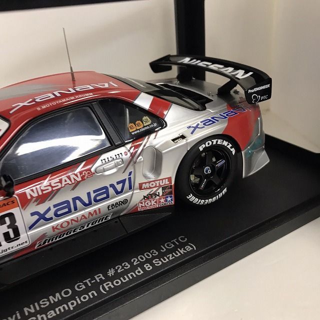 2003 XANAVI NISMO GT-R 限定R34 1/18 オートアート AUTOart 1:18 Scale Nissan Skyline GTR R34 JGTC 2003 Round 8