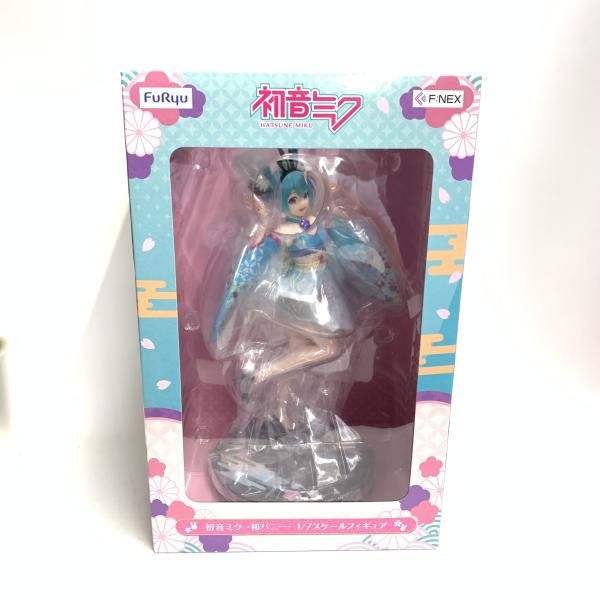 新品未開封】初音ミク 和バニー フィギュア 初音ミク 和バニー 1/7