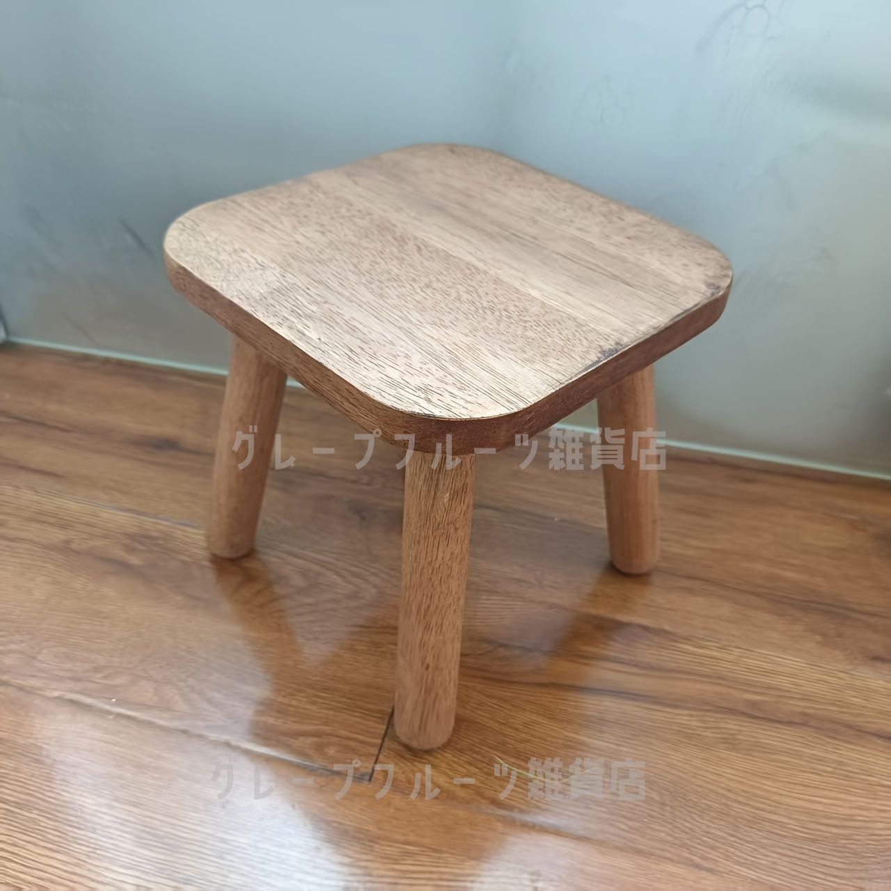 ヴィンテージ オークソリッド　スツール 新品?未使用】スツール オーク材 ヴィンテージスタイル 取り外し