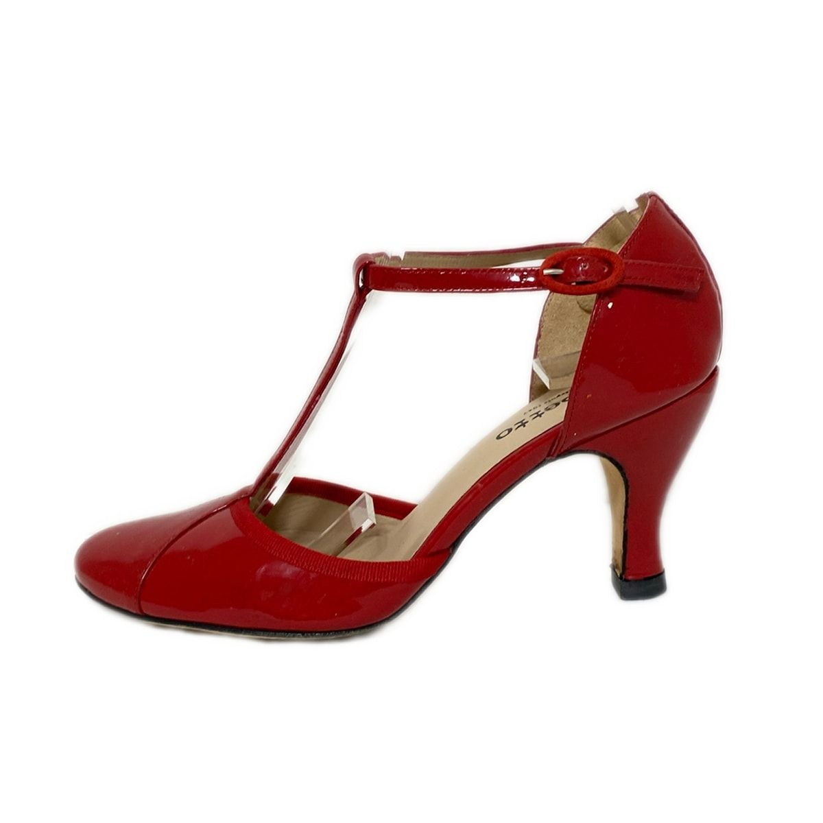 repetto(レペット) パンプス 381/2 レディース - レッド レザー