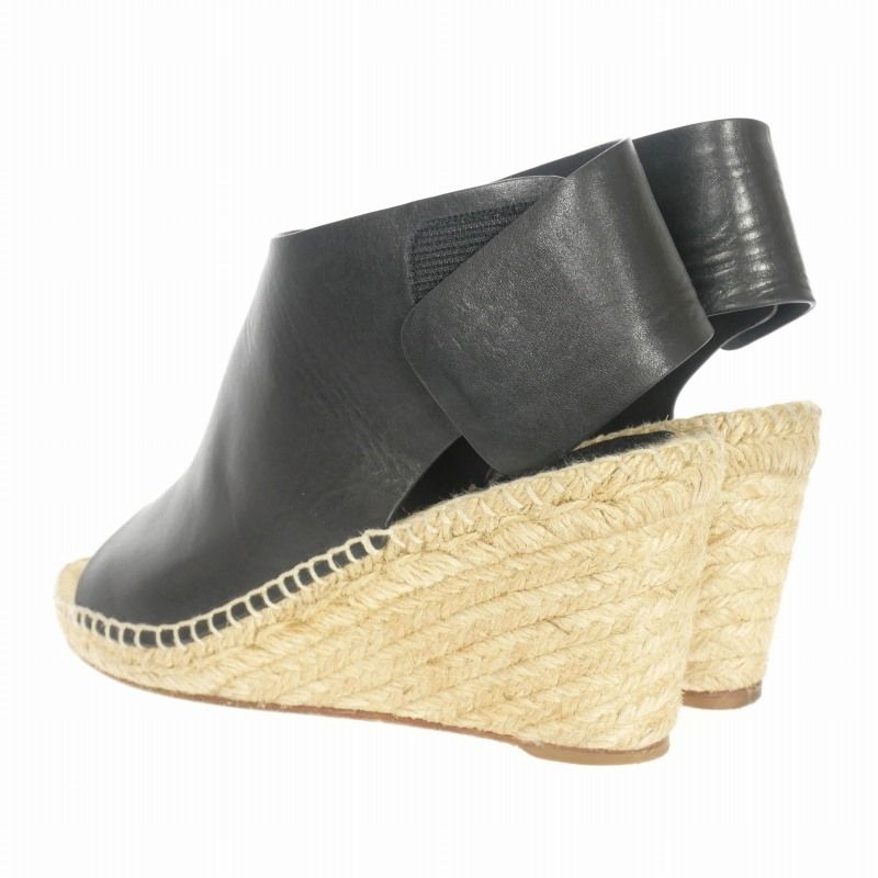 セリーヌ CELINE エスパドリーユサンダル ウェッジソール オープントゥ 