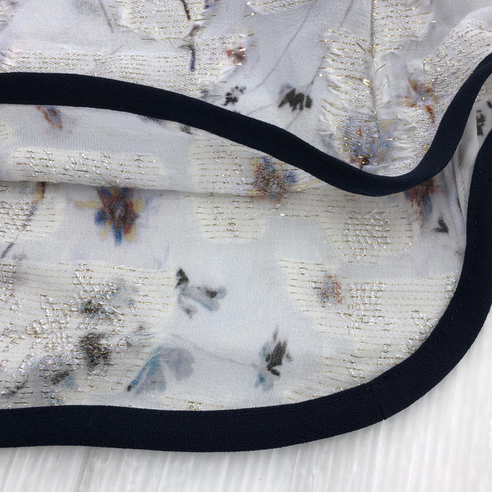 Mame Kurogouchi/Cherry Blossom Motif Jacquard Tops/1 - メルカリ