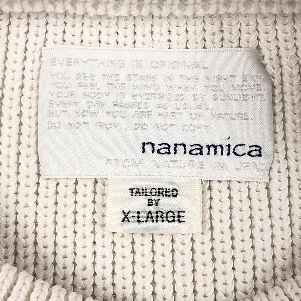 NANAMICA ナナミカ 品番SUJS203 21AW 5G Crew Neck Sweater クール