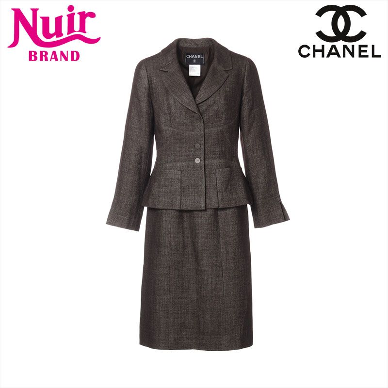 シャネル　CHANEL スーツ　サイズ38 CHANEL シャネル スーツ Size:38 ウール 99A スーツ スカート