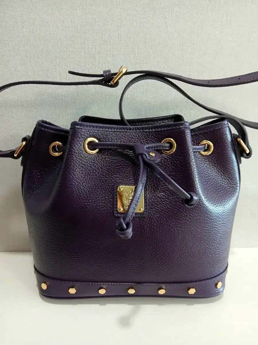 St.Scott LONDON セントスコットロンドン ロンドン バケットバッグ パープル|プログレッシブパープル