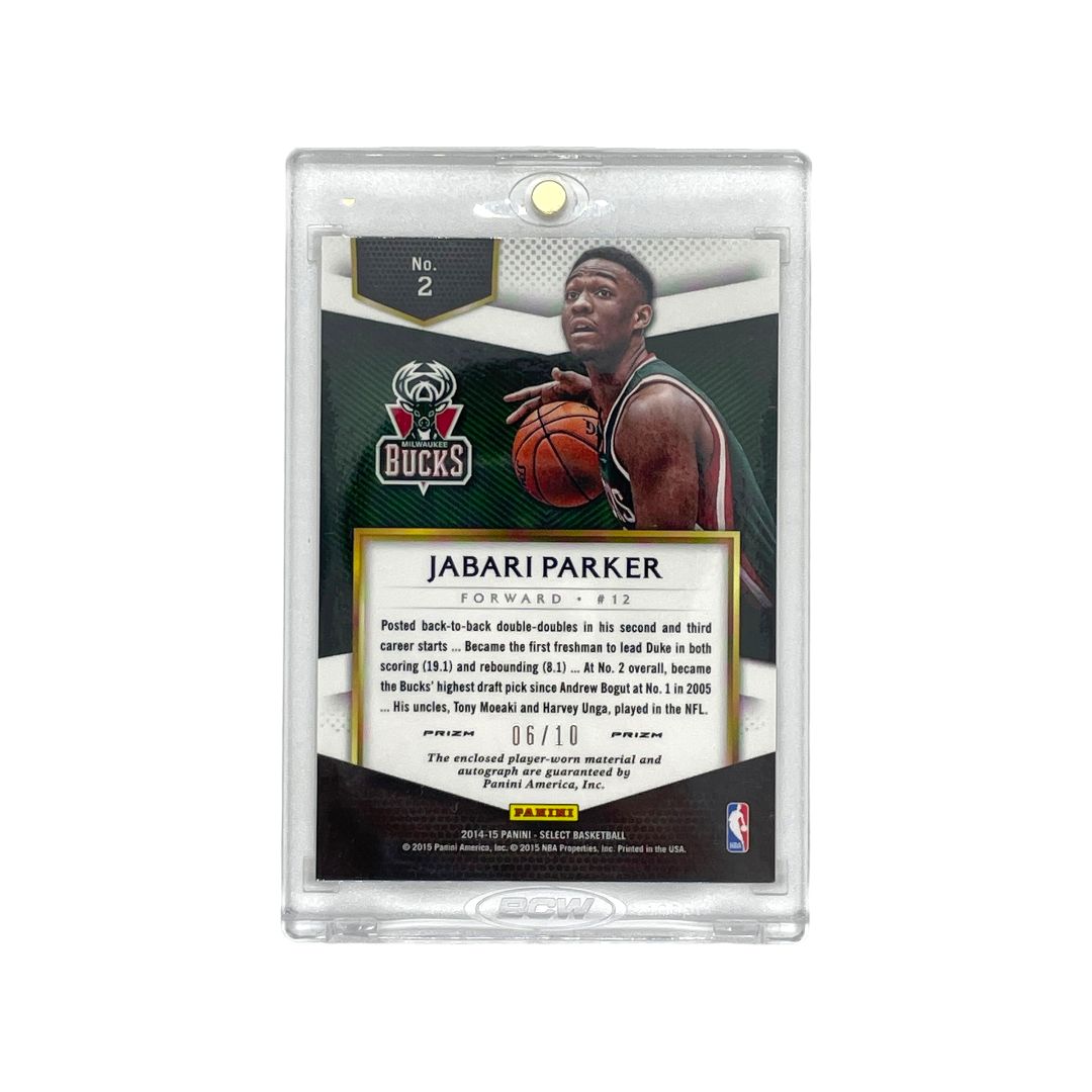 PANINI NBAカード SELECT PRIZM GOLD JABARI PARKER 06/10 #2 送料無料 中古 IT1 楽天市場】【中古】 PANINI NBAカード SELECT PRIZM GOLD JABARI