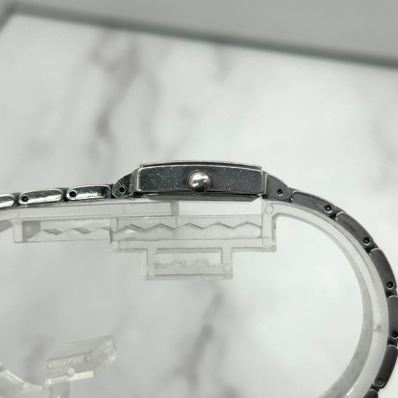 セイコールキア　1N01-0GK0 日本製　10Pダイア　クオーツ稼働品 セイコー SEIKO ルキア スクエア型 1N01-0GK0 クオーツ