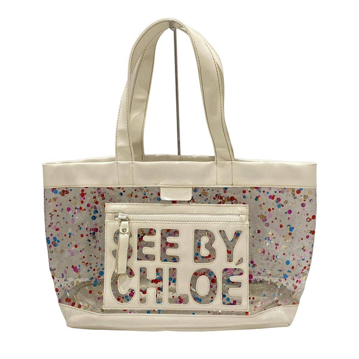 ★Chloe★マルシートートバッグ Chloe クロエ マーシー スモール トートバッグ 鞄 レザー 本革
