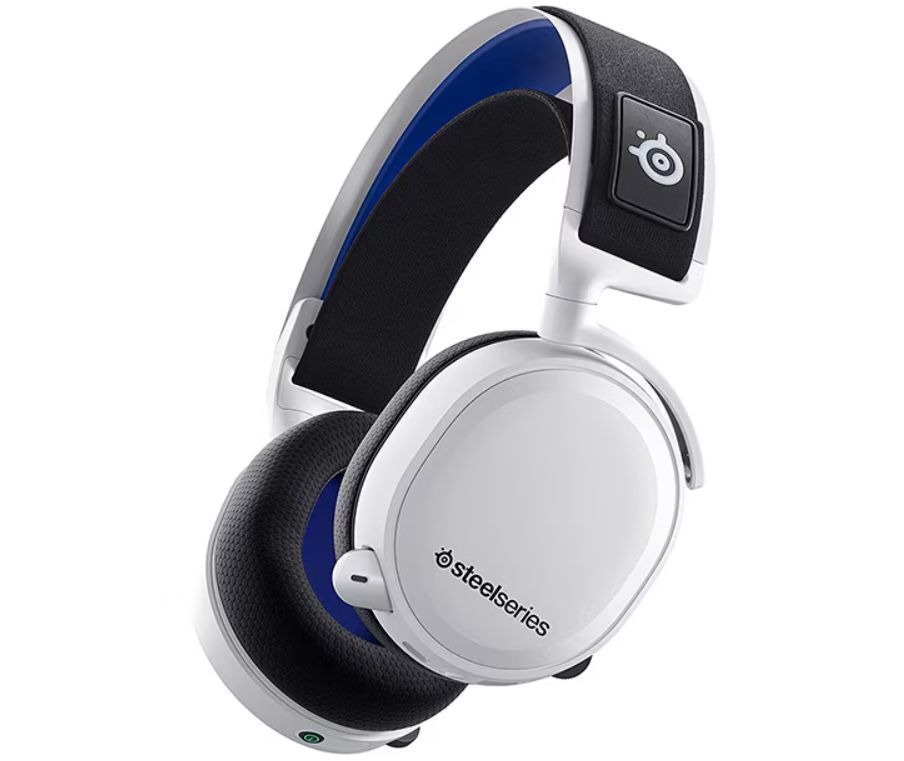 SteelSeries Arctis 7P ホワイト ワイヤレスヘッドセット 61471J 593